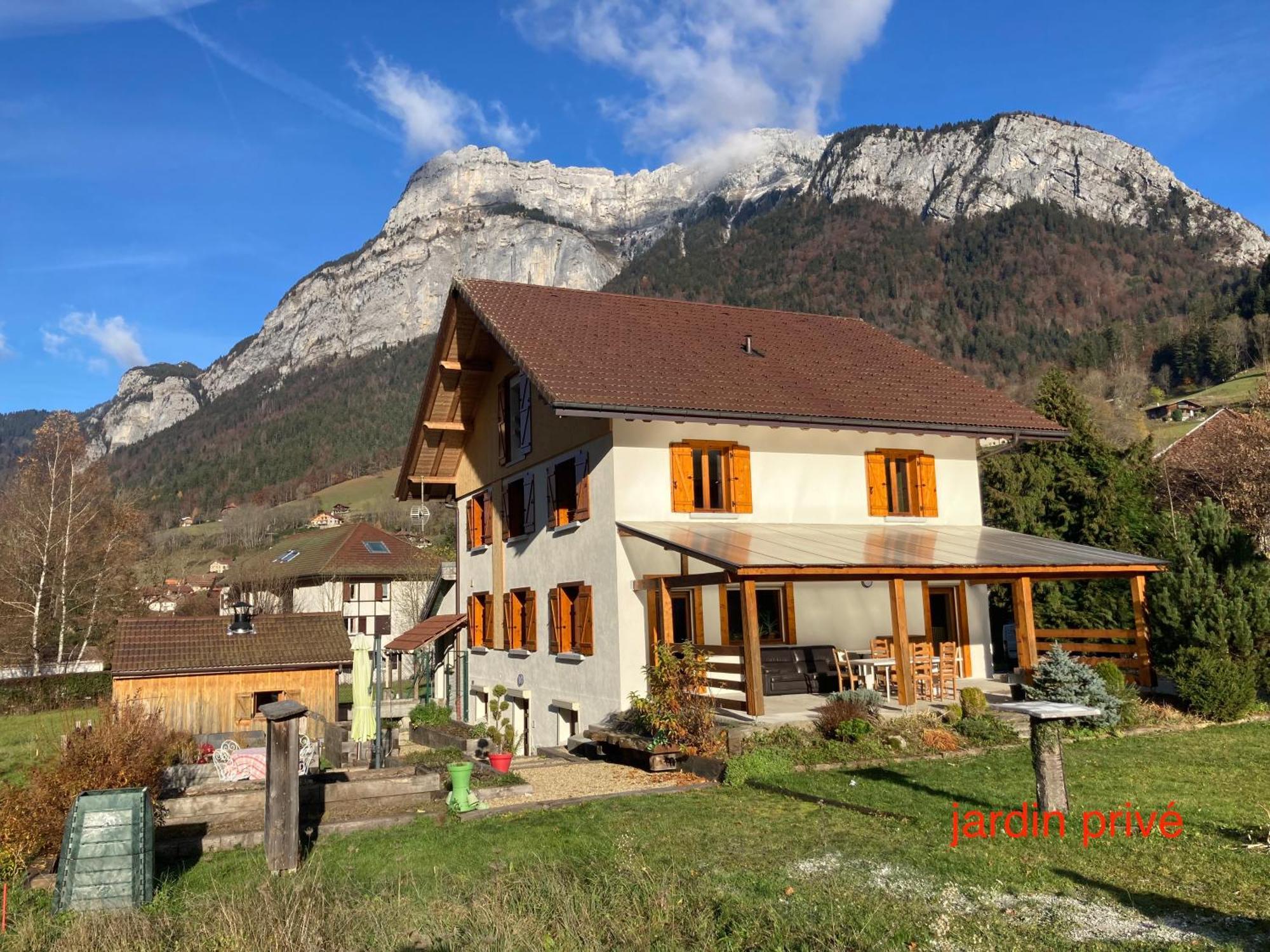 L'echo Des Vue Montagne Centre Village Sauna & Grill Glieres-Val-de-Borne