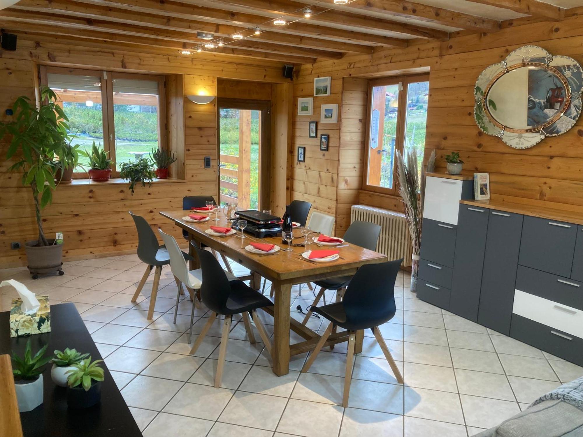 L'echo Des Vue Montagne Centre Village Sauna & Grill Glieres-Val-de-Borne