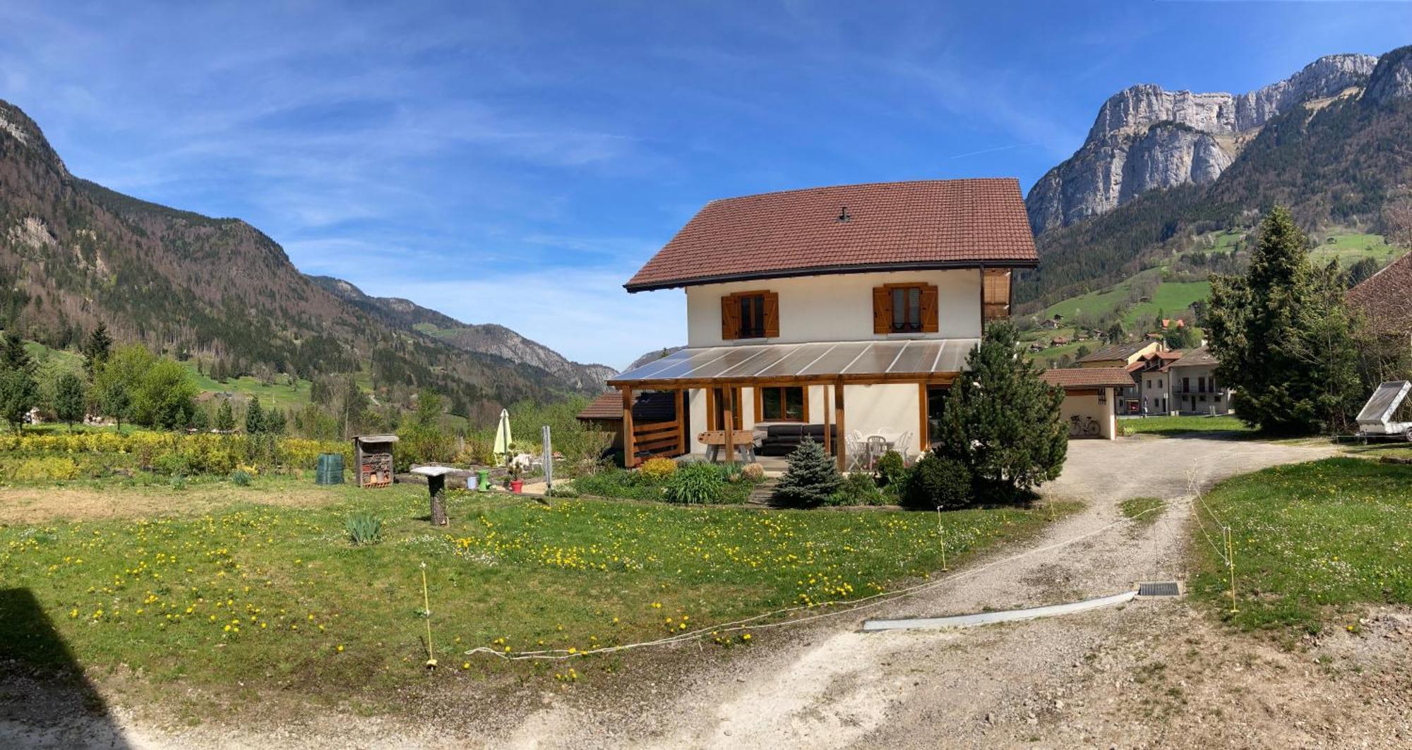 L'echo Des Vue Montagne Centre Village Sauna & Grill Chalet
